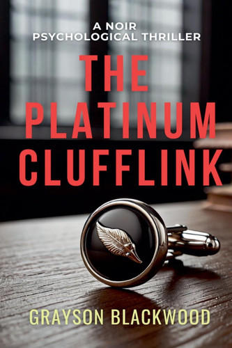 The Platinum Clufflink A Noir Psychological Thriller by GRAYSON. BLACKWOOD