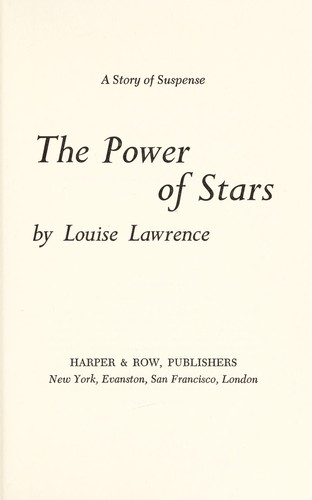 The power of stars by Louise Lawrence