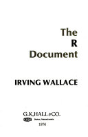 The R Document by Irving Wallace