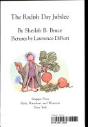 The Radish Day Jubilee by Sheilah B. Bruce