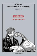 The Reader's Adviser by Marion Sader