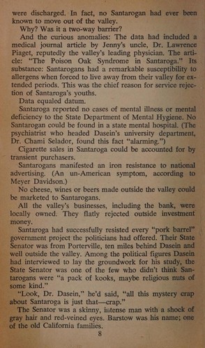 The Santaroga Barrier by Frank Herbert