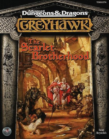 The Scarlet Brotherhood (AD&D Fantasy Roleplaying, Greyhawk Setting) by Reynolds, Sean