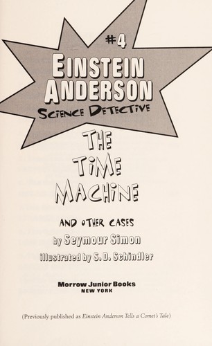 The time machine and other cases by Seymour Simon
