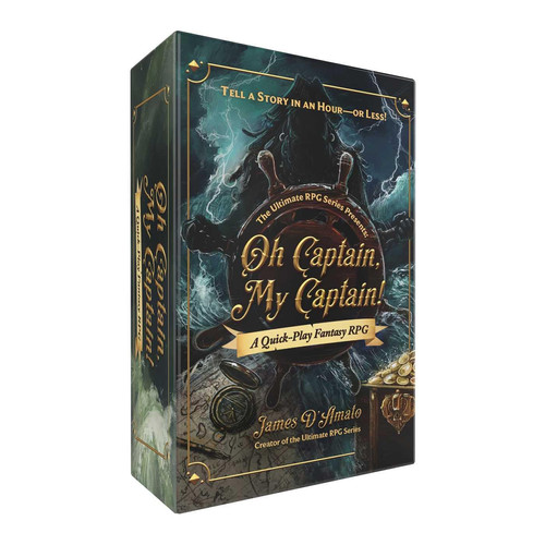 The Ultimate RPG Series Presents: Oh Captain, My Captain!: A Quick-Play Fantasy RPG (Ultimate Role Playing Game Series) by D’Amato, James