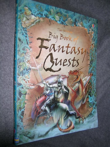 The Usborne Big Book of Fantasy Quests by Andrew Dixon