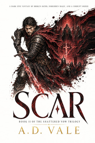The Veil and The Vow: SCAR | Book 2: A Dark Epic Fantasy of Broken Oaths, Forbidden Magic, and a Corrupt Order by Vale, A D