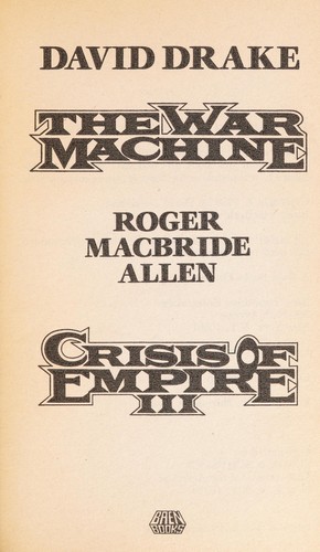 The War Machine by David Drake