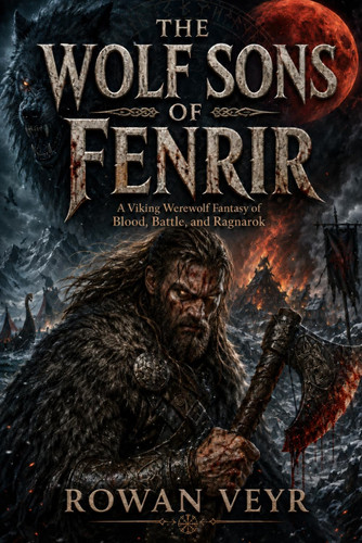The Wolf Sons of Fenrir: A Viking Werewolf Fantasy of Blood, Battle, and Ragnarök by Veyr, Rowan