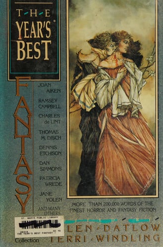 The Year's Best Fantasy Second Annual Collection by Ellen Datlow