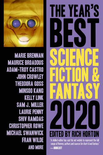 The Year's Best Science Fiction & Fantasy 2020 Edition by Rich Horton