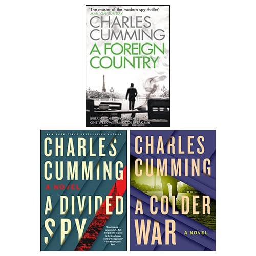 Thomas Kell Spy Thriller Series Collection 3 Books Set By Charles Cumming (A Foreign Country, A Colder War & A Divided Spy) by Charles Cumming