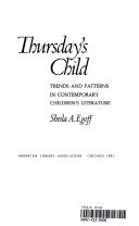 Thursday's Child by Sheila A. Egoff