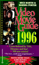 Video Movie Guide 1996 by Mick Martin