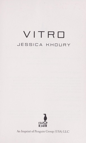 Vitro by Jessica Khoury