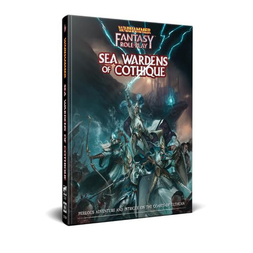 Warhammer Fantasy Role Play: Sea Wardens of Cothique | Ages 14+ | 3-6 Players | 96 Pages | A Guide to the inhabitants of the maritime kingdom of Cothique, and port of Tor Koruali by Cubicle 7