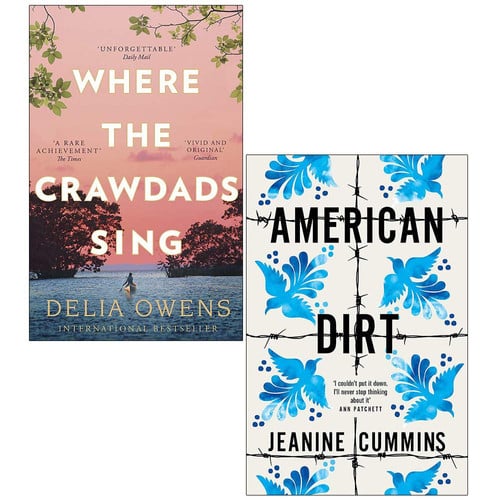Where the Crawdads Sing by Delia Owens and American Dirt by Jeanine Cummins 2 Books Collection Set by Delia Owens