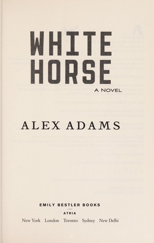 White horse by Alex Adams