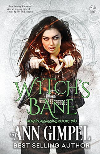 Witch's Bane Urban Fantasy Romance by Ann Gimpel