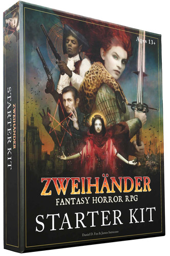 Zweihander Fantasy Horror Rpg: Starter Kit by Daniel D. Fox